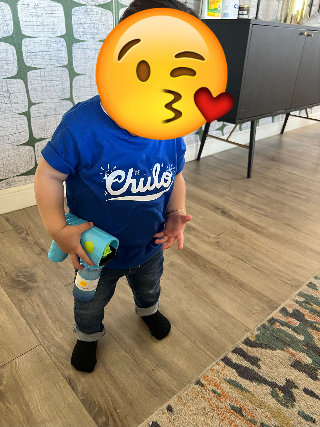Customer photo review of Chulo Kids Tee