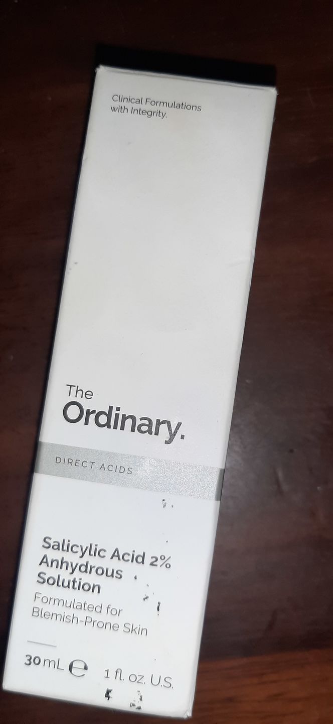 Customer photo review of Salicylic Acid 2% Anhydrous Solution Pore Clearing Serum