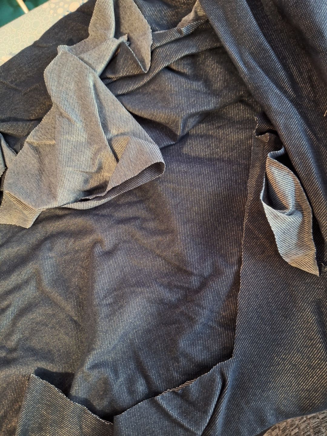 Customer photo review of Denim Jersey Jegging Fabric