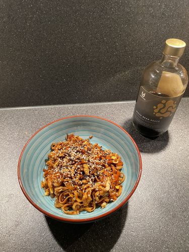 Customer photo review of White Bean Sauce - Vollmundige Sojasauce