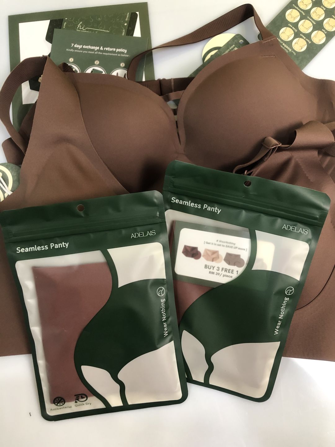 Customer photo review of [NEW-IN] Wear Nothing Seamless Antibacterial Panty
