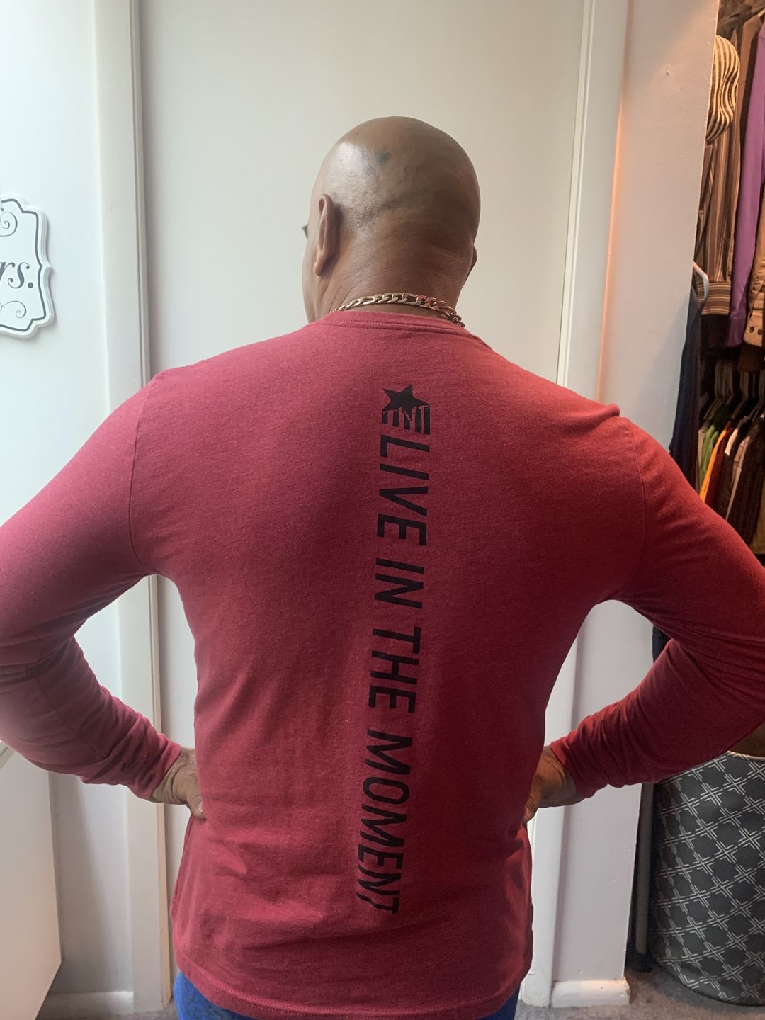 Customer photo review of Live In The Moment - Long Sleeve