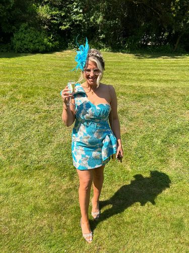 Customer photo review of Jasmin Ruffle ( Next Day Delivery Available
