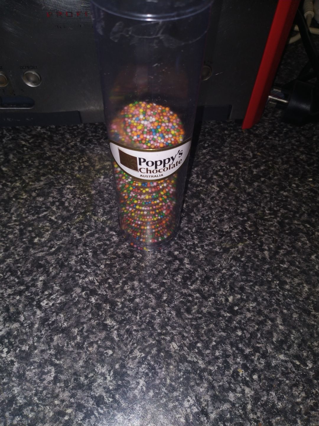 Customer photo review of Sprinkles Milk Chocolate Regular size 27/cylinder