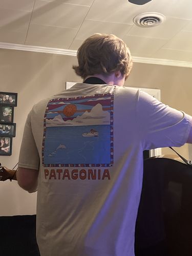 Customer photo review of Patagonia Capilene Cool Daily Graphic Shirt - Men's