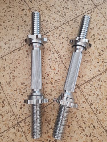 Customer photo review of מוט משקולות קצר עם הברגה 35 ס"מ