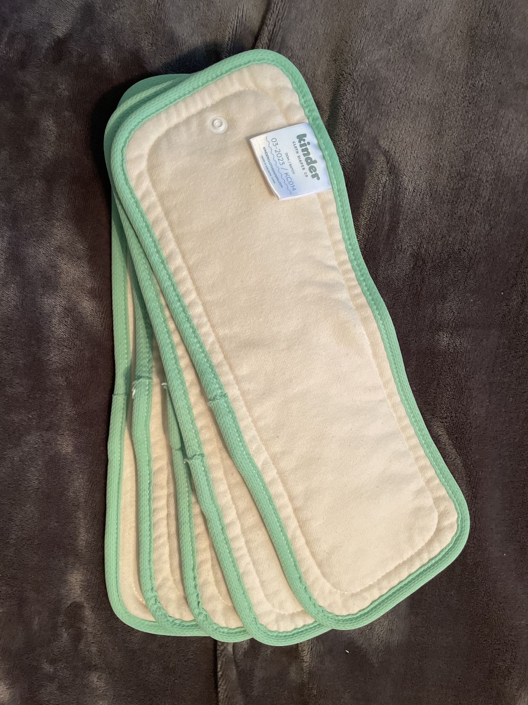 Customer photo review of 6-Layer Bamboo Hemp Cotton Insert