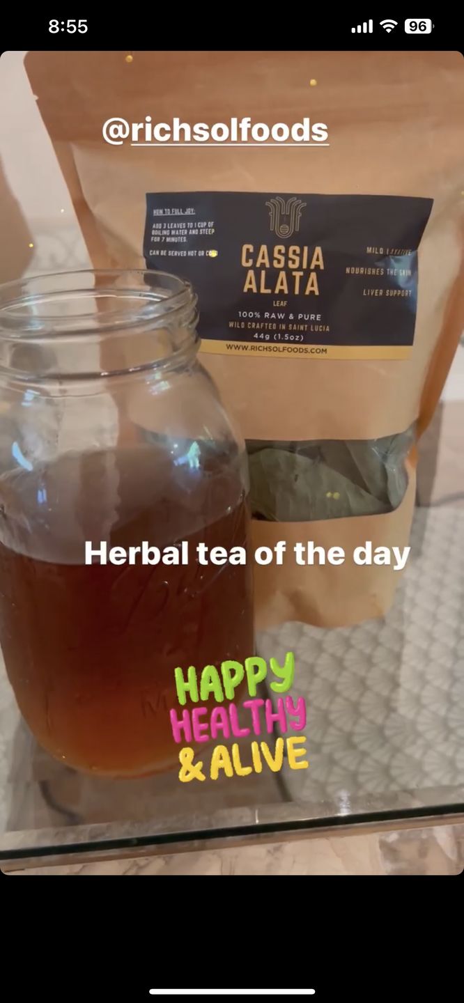Customer photo review of Cassia Alata Leaf