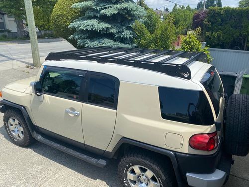 Customer photo review of [TOYOTA FJ CRUISER PRINSU ROOF RACK] 2007-2016