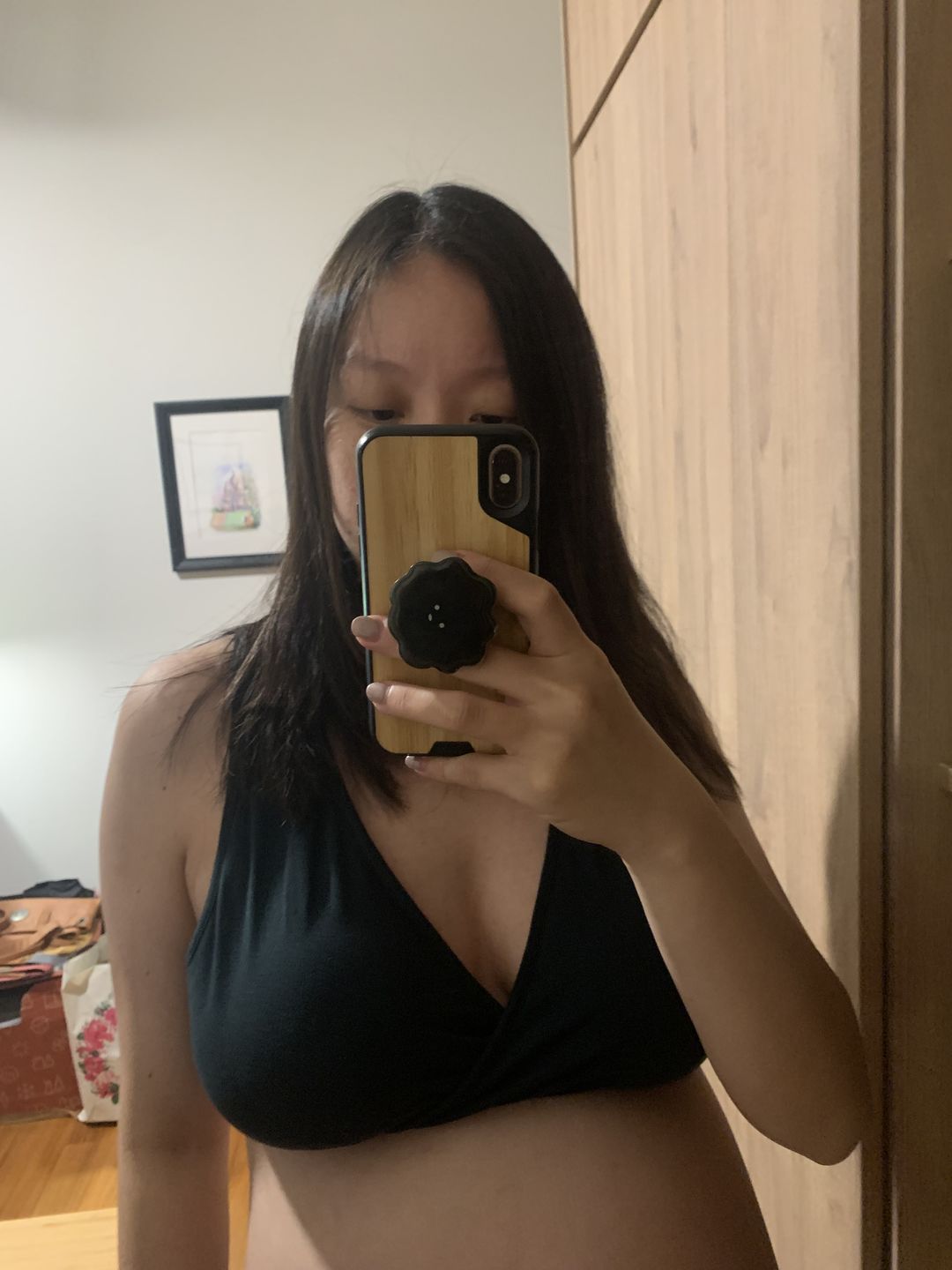 Customer photo review of Chloe Dream Love Organic Bra
