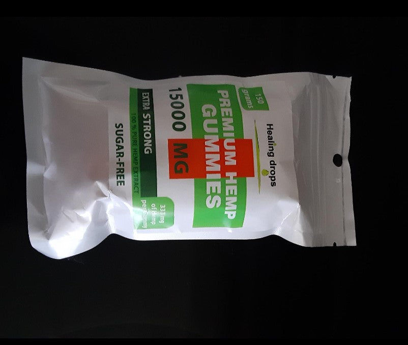 Customer photo review of Hemp Gummy Bears 750,000mg Sugar-Free Premium Organic + Vitamins: C B D E + Omega 3 6 9