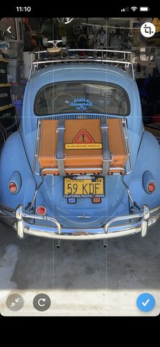 Customer photo review of 1959 CALIFORNIA LICENSE PLATE 6"x12" (156.5mm x 305mm)