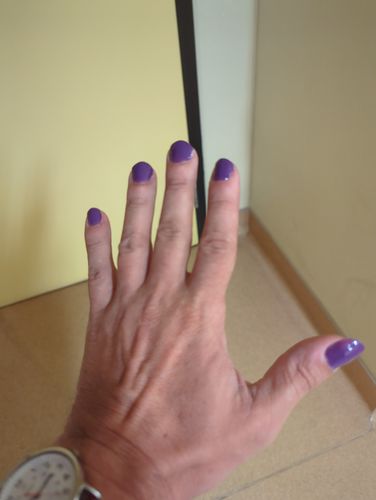 Customer photo review of Violet Vibes