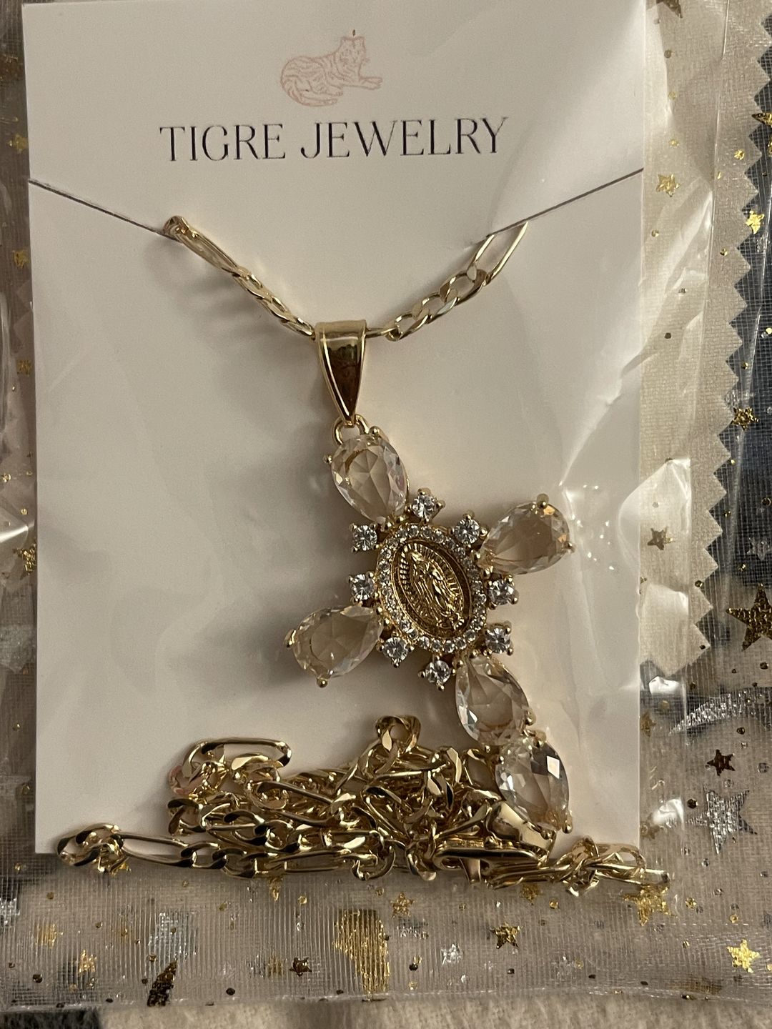 Customer photo review of Virgen Mary Cross