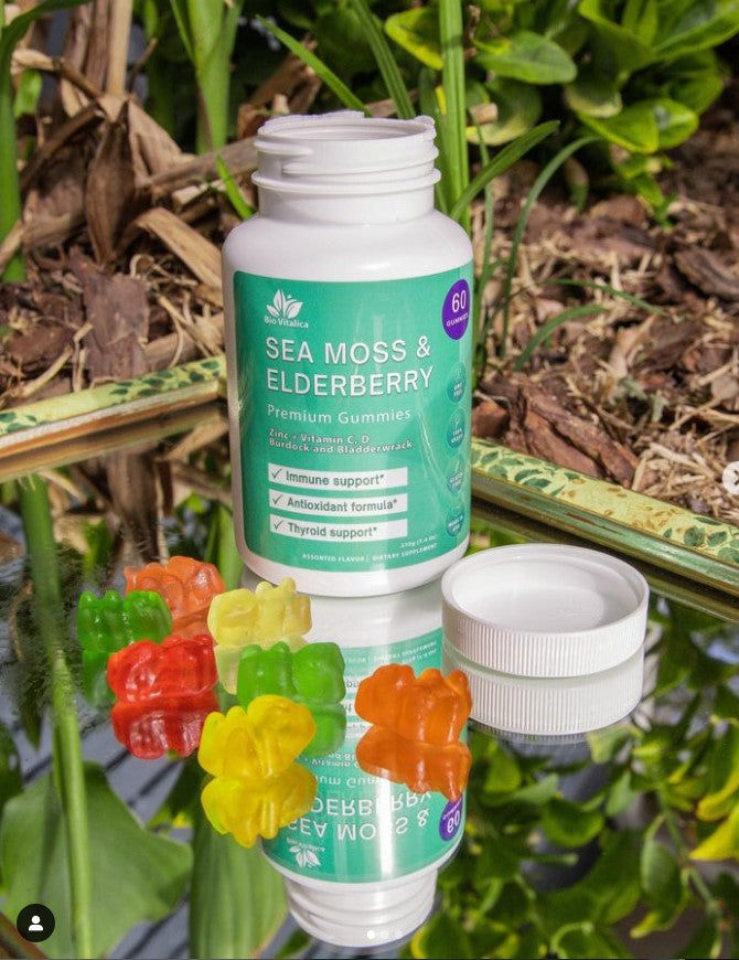 Customer photo review of Sea Moss Elderberry Gummies