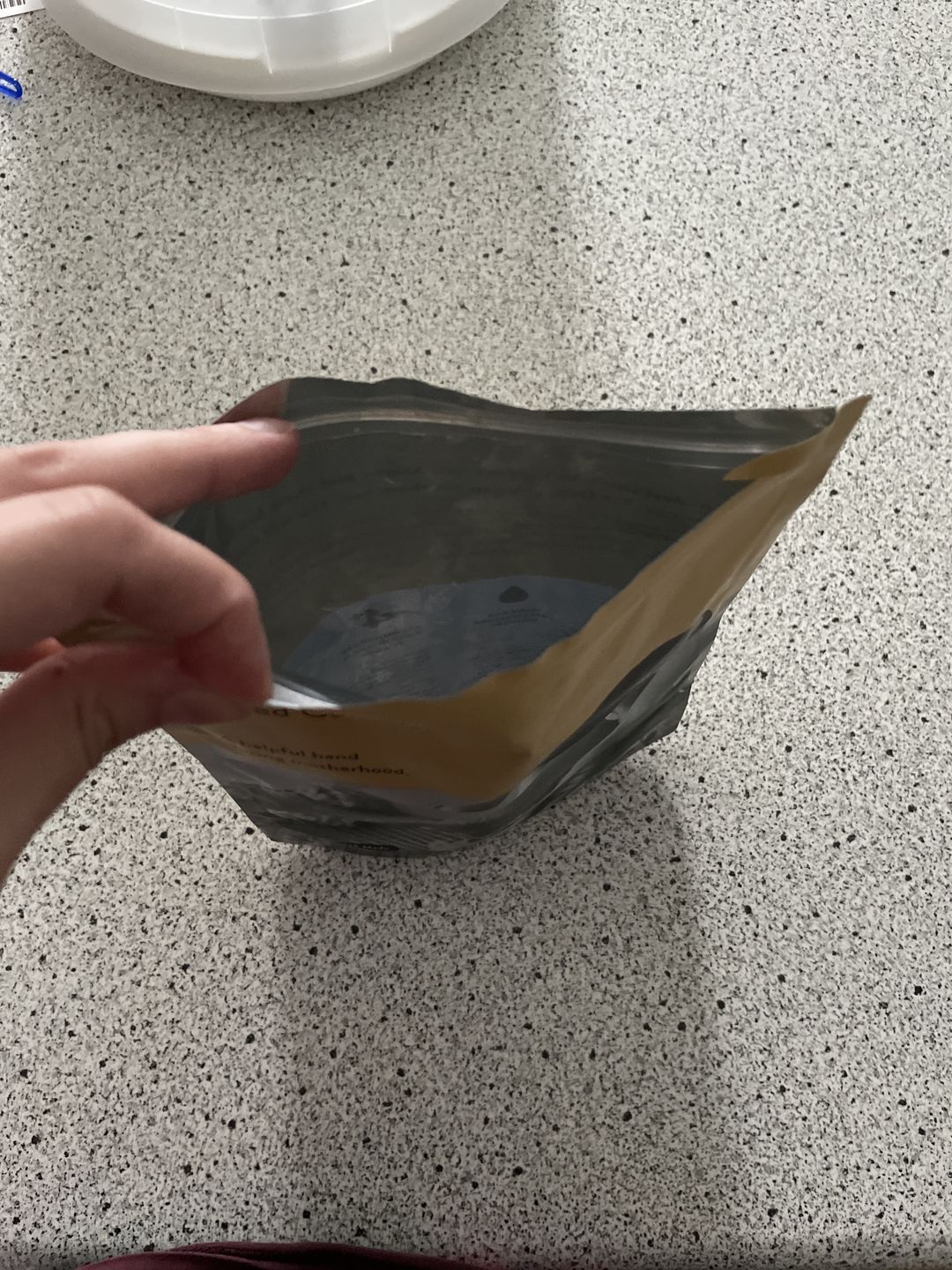 Customer photo review of Salted Caramel Lactation Cookies