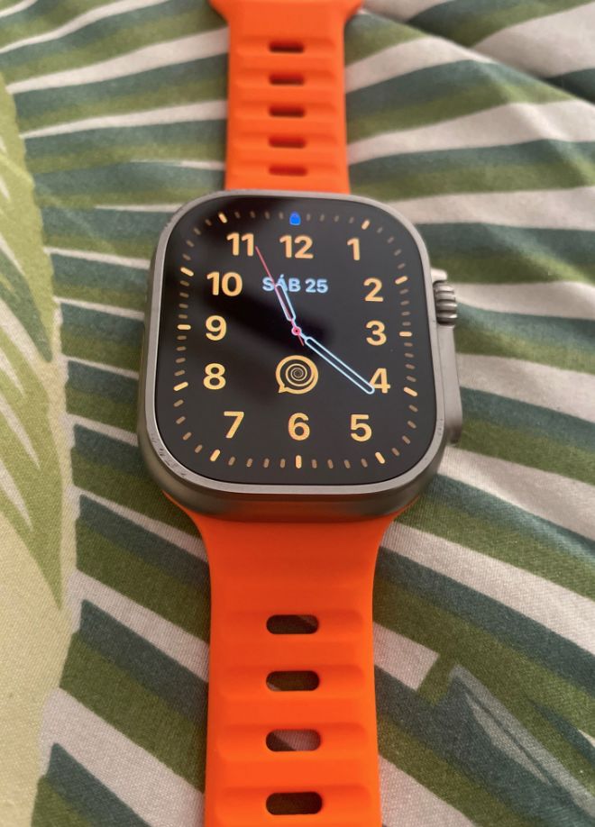 Customer photo review of Soft Silicone Strap for Apple Watch
