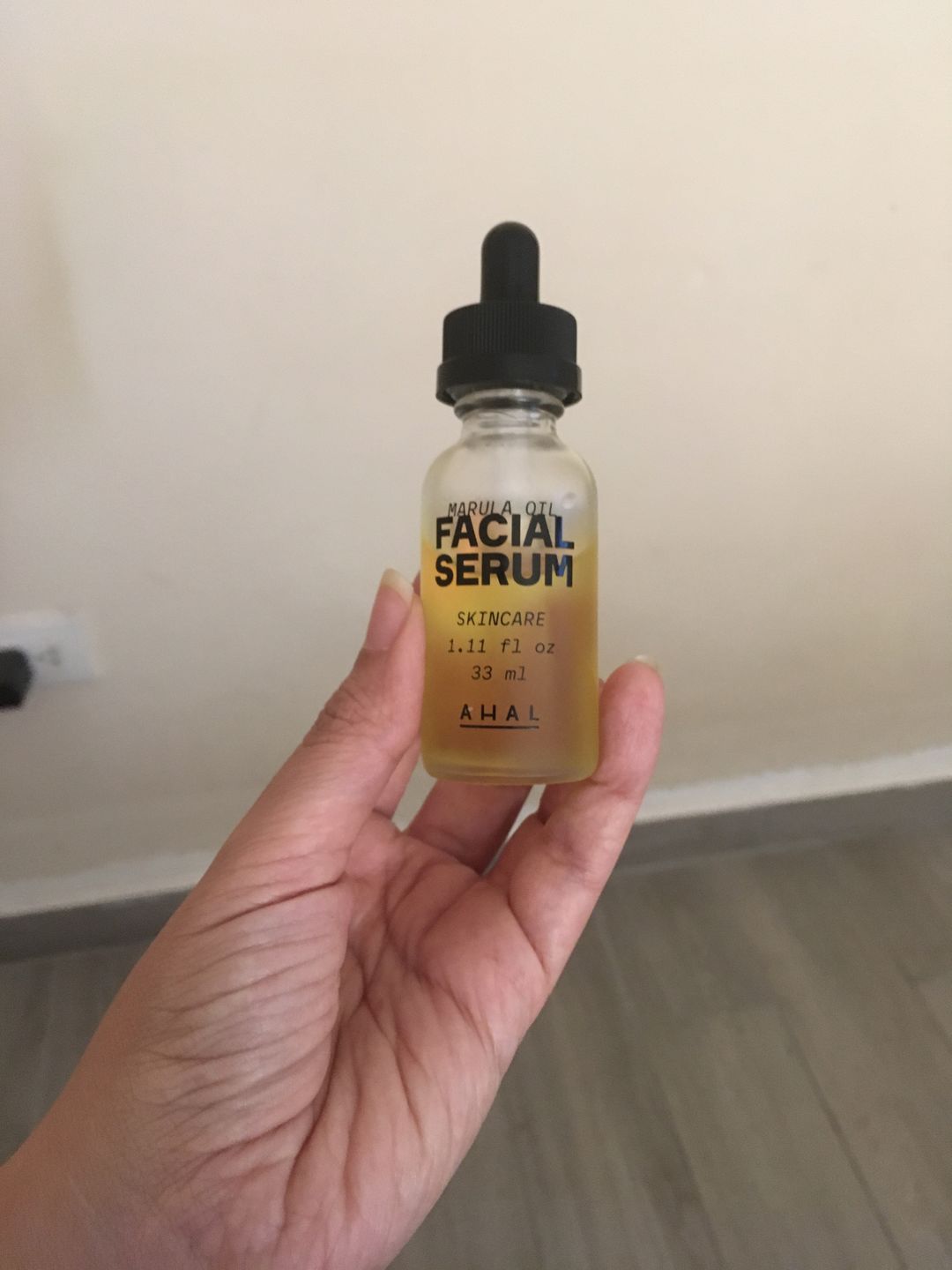 Customer photo review of AHAL-Suero Humectante Facial de Marula Africano