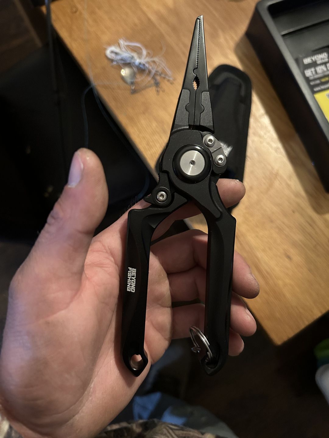 Customer photo review of Pro Aluminum Series 8" Inch Pliers