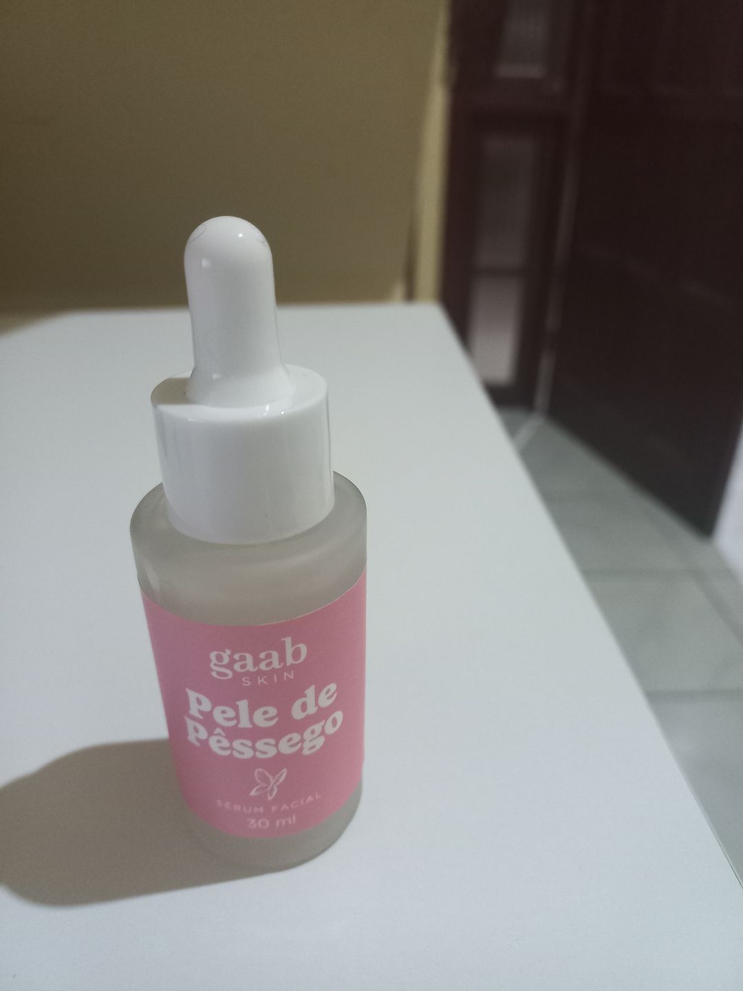 Customer photo review of Pele de Pêssego - Sérum Facial 30 ml