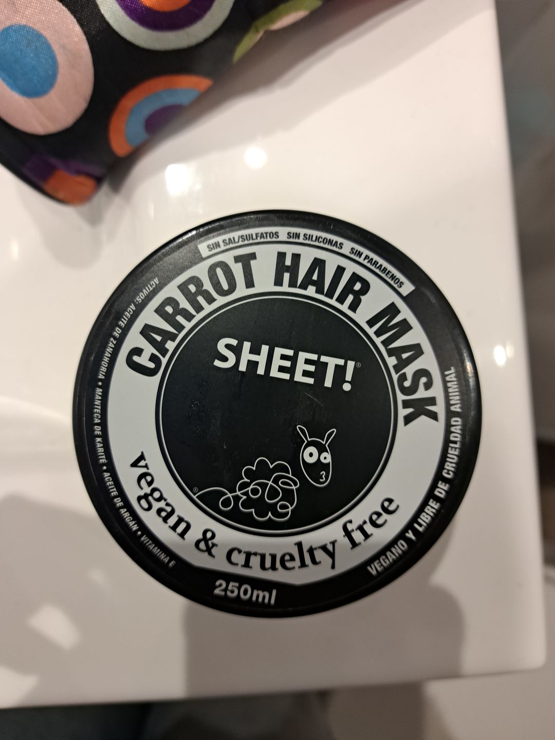 Customer photo review of Carrot Mask