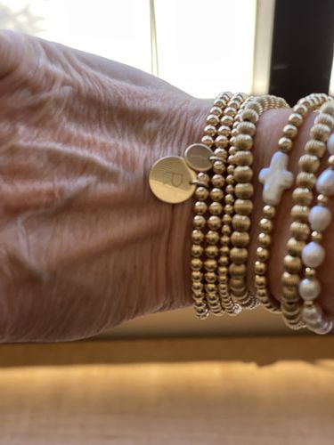 Customer photo review of fancy juno bracelet (5mm)