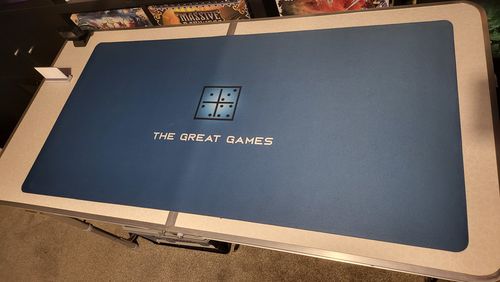 Customer photo review of XXXXL Extended Max Custom Mousepad