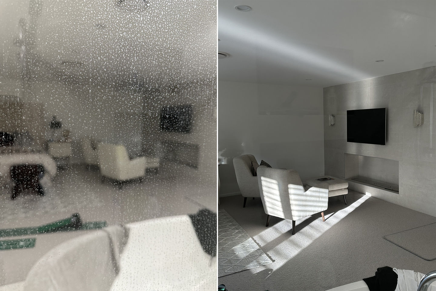 Customer photo review of GLASSGUARD® Glass Restoration Stain Remover Diamond Edition