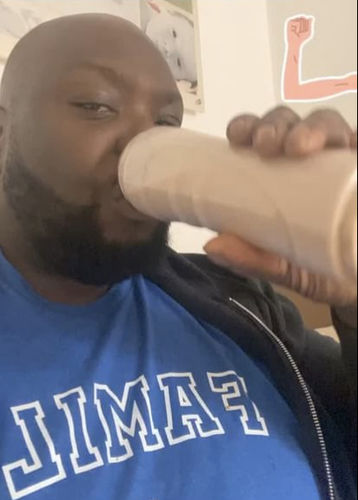 Customer photo review of Mass Gainer