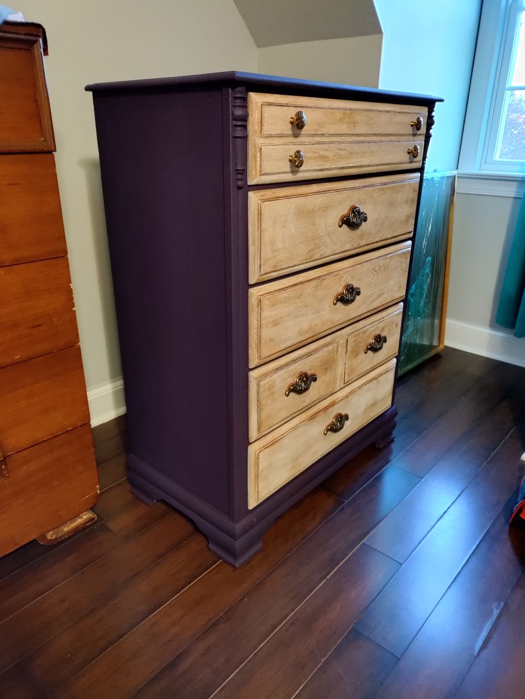 Customer photo review of Aubergine - One Step Paint