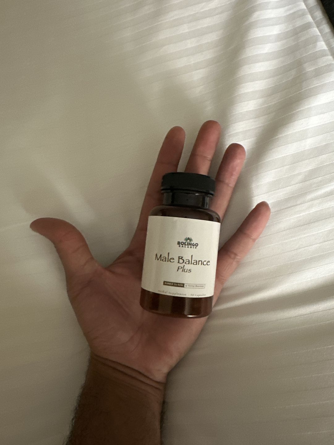 Customer photo review of MALE BALANCE PLUS