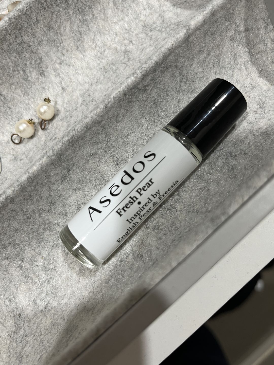 Customer photo review of FRESH PEAR PERFUME OIL