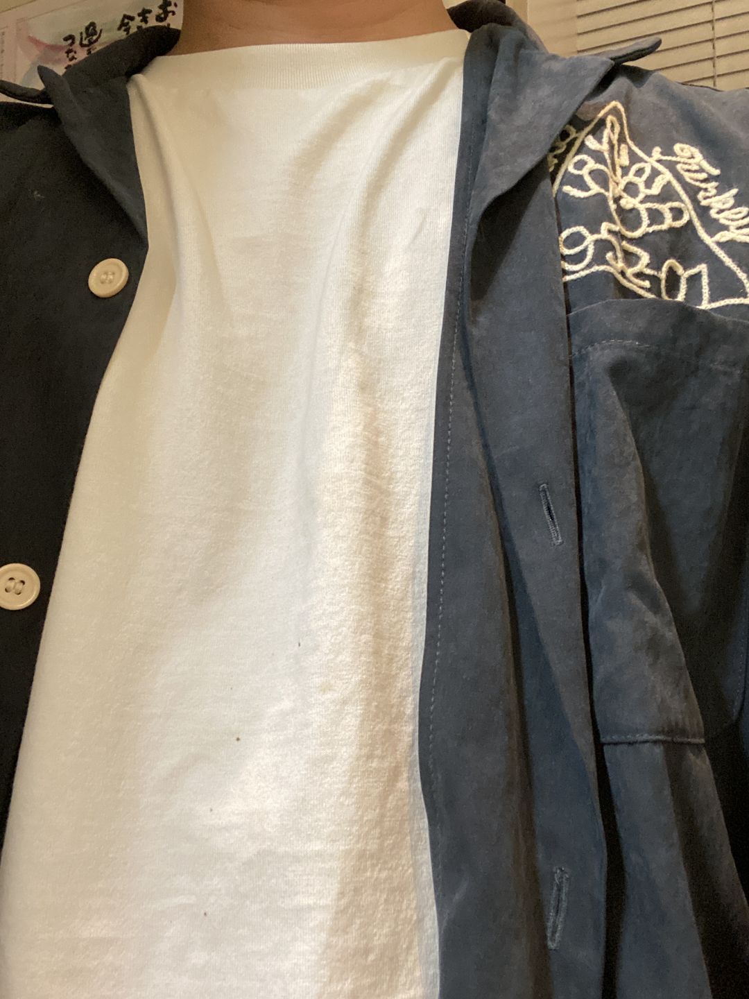 Customer photo review of ボウリング キューバ カラー シャツ