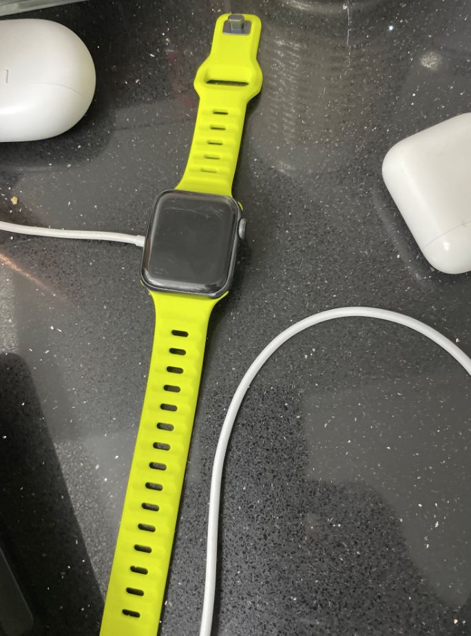 Customer photo review of Soft Silicone Strap for Apple Watch