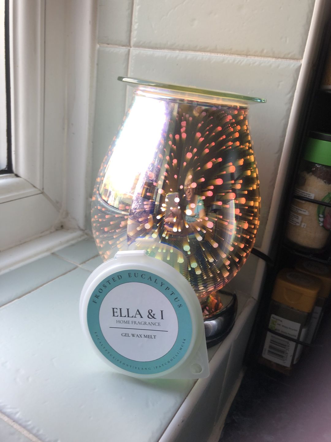 Customer photo review of Frosted Eucalpytus Gel Melt