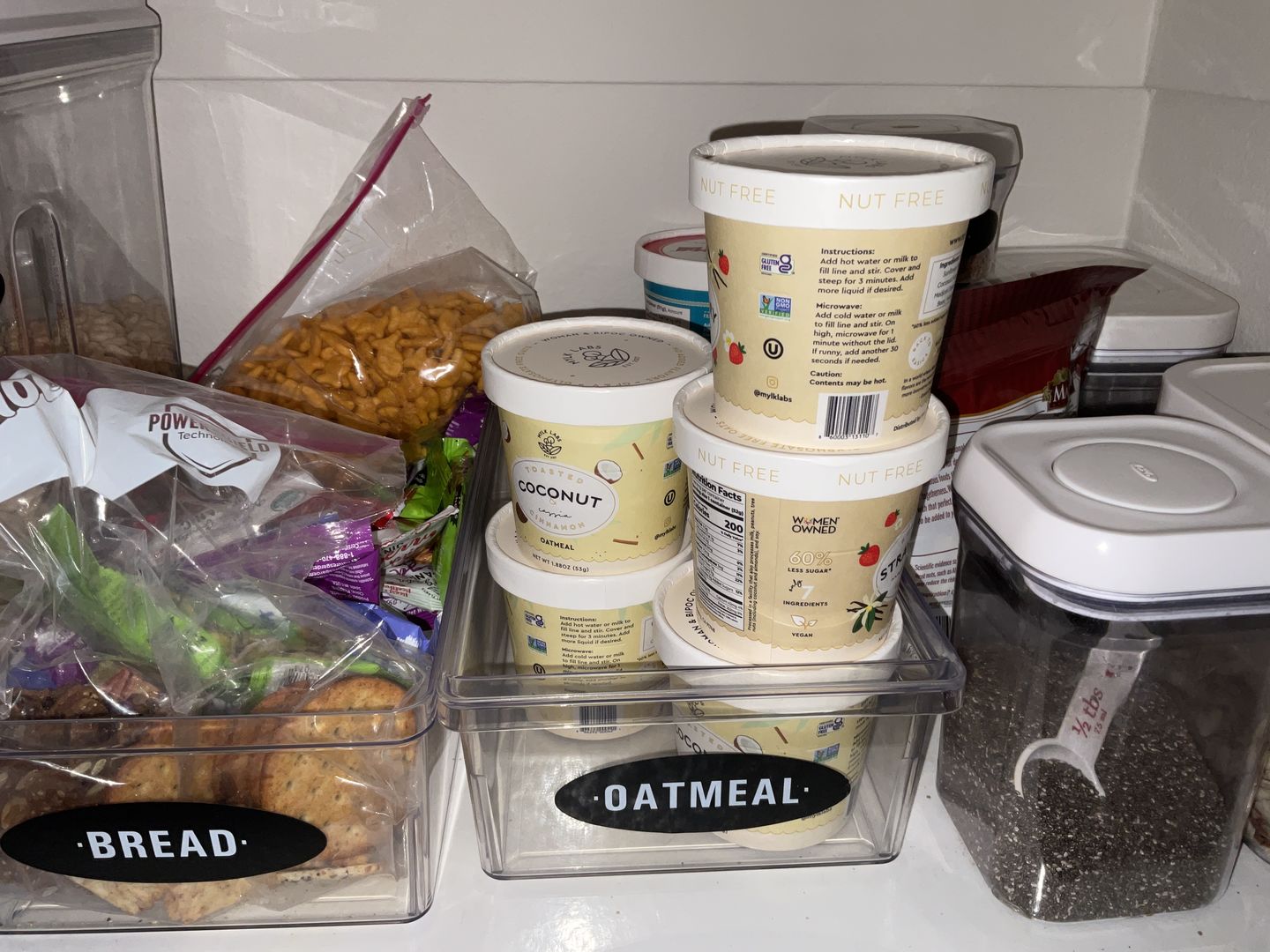 Customer photo review of Blueberry Maple Oatmeal