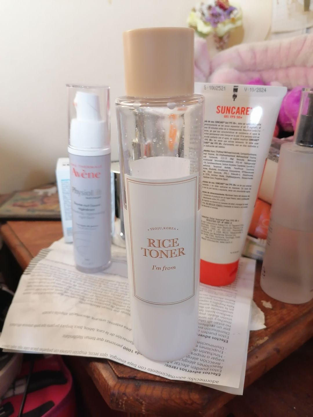 Customer photo review of I'm From Rice Toner 150 ml