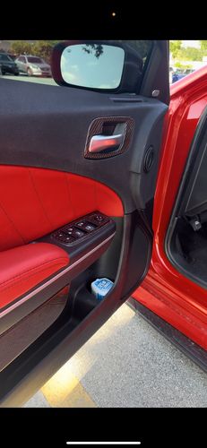 Customer photo review of DynaCarbon™️ Carbon Fiber Door Handle Trim for Dodge Charger 2015-2022