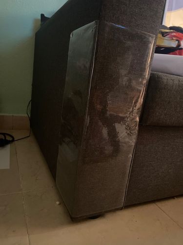 Customer photo review of Scratch Free Furniture Protector 8pcs (30x45cm) - 50% OFF Today Only