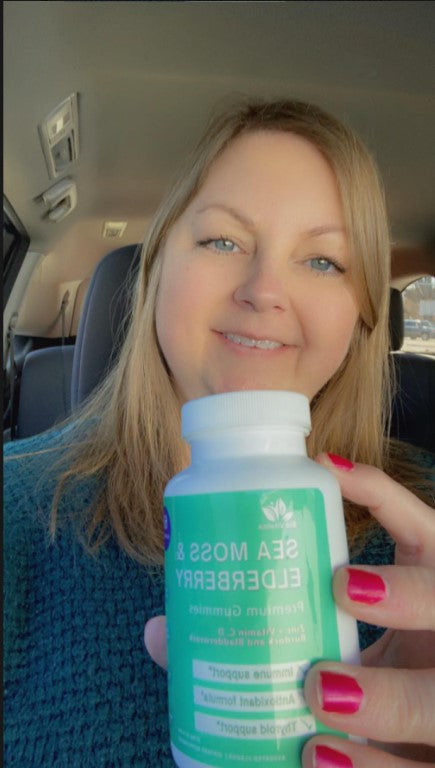 Customer photo review of Sea Moss Elderberry Gummies