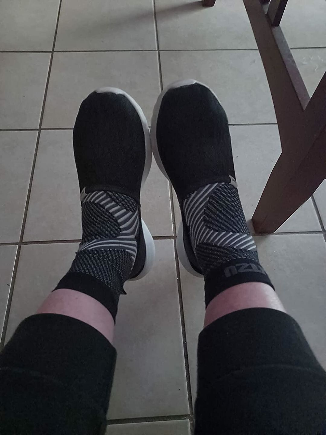 Customer photo review of Ankle Sleeves | Neuropathy Compression Socks | Plantar Fasciitis Socks