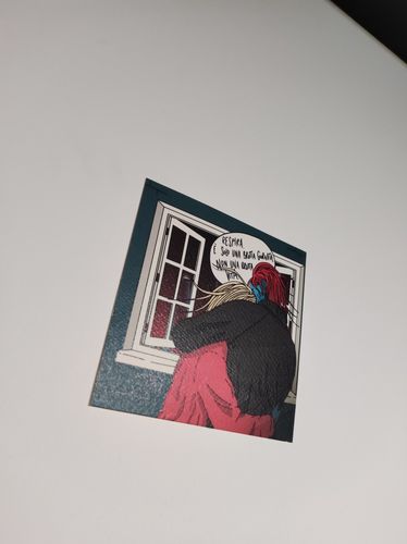 Customer photo review of Cartolina 15x15 - Respira