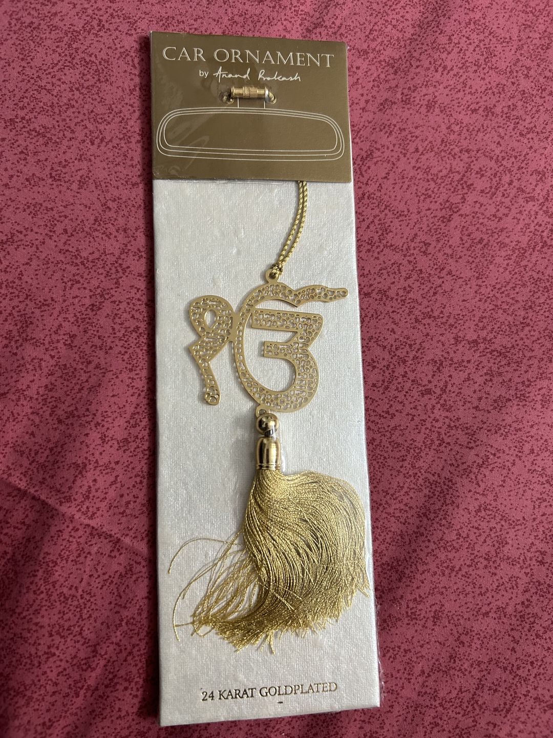 Customer photo review of Car Hanging - Ek Onkar
