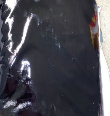 Customer photo review of Black Glossy Latex