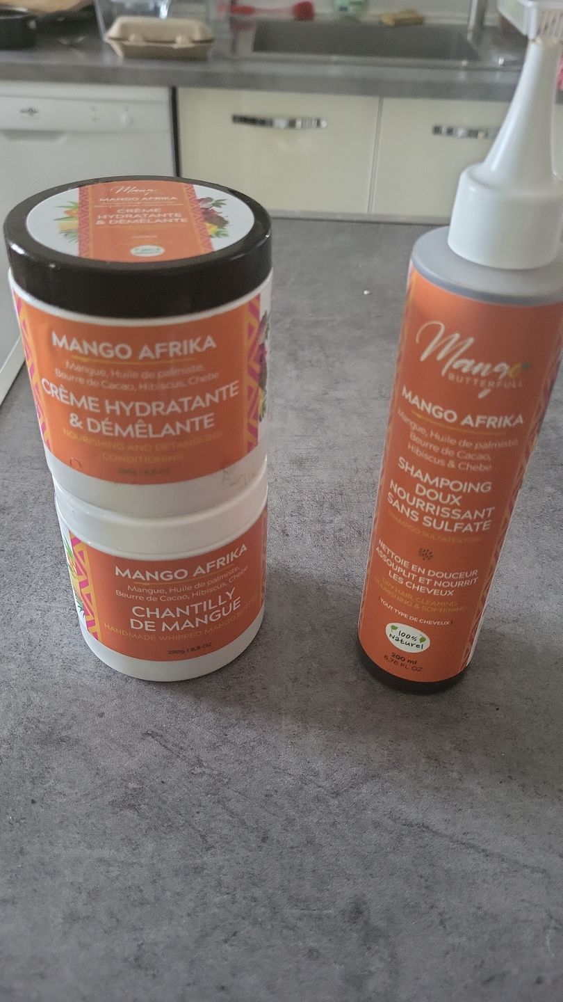 Customer photo review of Pack Routine MANGO AFRIKA -  3 produits