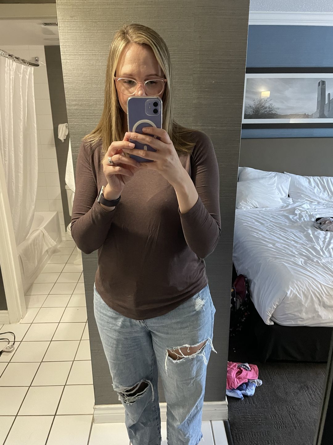 Customer photo review of *Pre-sale* Biscottee Long Sleeve - Boxing Week