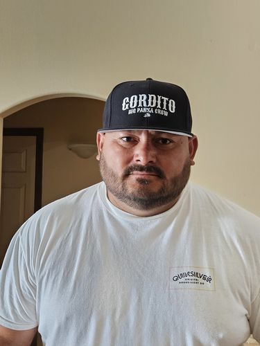 Customer photo review of Gordito Snapback Hat