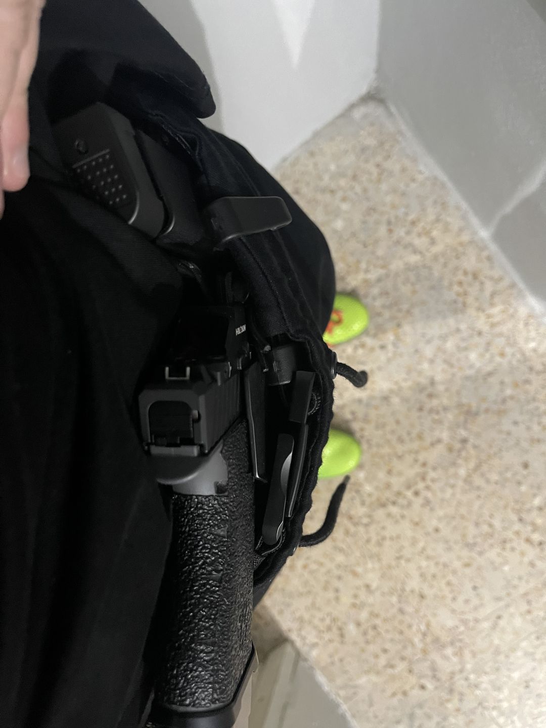 Customer photo review of Carrier Joggers Mk.II - Midnight Black