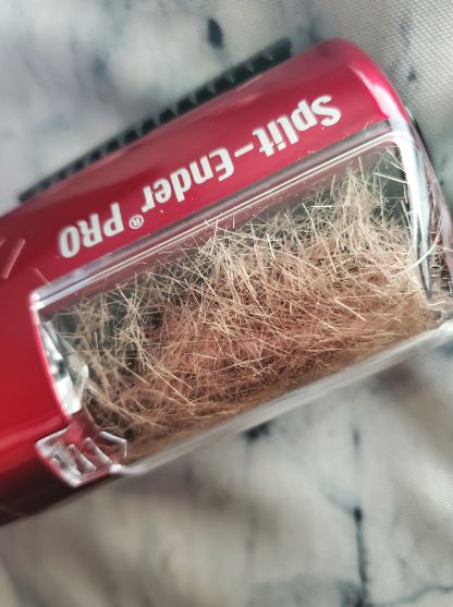 Customer photo review of Split Ender PRO - Professional Split End Remover (Free Charging Station) $10 OFF With Coupon Code: NOSPLITENDS