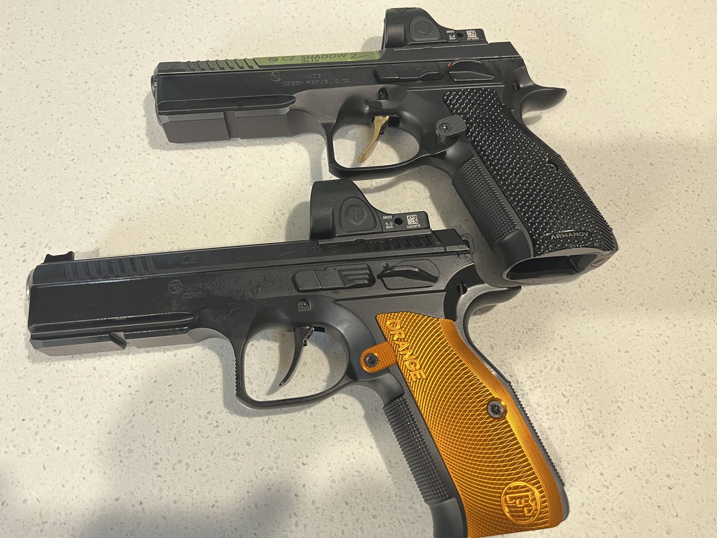 Customer photo review of CZ Shadow 2/SP01 Mec-Gar Magazine Base Pad